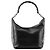 Gucci 000 0531 Borsa a Tracolla Hobo in Pelle Nera Bamboo - vista 3