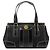 Coach 11645 Borsa Tote Turnlock in Signature Canvas nero