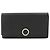Bulgari Cartera larga bi-fold de piel Bvlgari