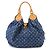 Borsa a tracolla Louis Vuitton Monogram Denim XL