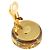 Orecchini a clip Chanel in Aurora Gold - vista 3