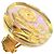 Orecchini a clip Chanel in Aurora Gold - vista 4
