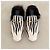Gucci Princetown Mules in pelle e pelliccia zebra - vista 3