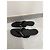 Chanel Leder Flip-Flops Schwarz - Ansicht 2