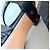 Valentino Garavani Sandali Rockstud platform in pelle nera - vista 9