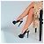 Gina London Décolleté Slingback Platform Satin e Cristalli - vista 2