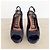 Gina London Décolleté Slingback Platform Satin e Cristalli - vista 5
