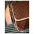 Céline Celine Triomphe Macadam Shoulder Bag Brown - view 5