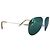 Victoria Beckham Occhiali da sole aviator a specchio VBS100 in metallo bianco 145mm - vista 3