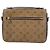 Louis Vuitton Bolsa de Ombro Metis Monogram Reverse em Lona Castanha e Bege - vista 3