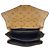 Louis Vuitton Bolsa de Ombro Metis Monogram Reverse em Lona Castanha e Bege - vista 5