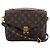 Louis Vuitton Borsa a tracolla Pochette Metis Monogram in tela marrone