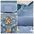 Louis Vuitton New Wave Schultertasche mit Kette aus hellblauem Denim mit Monogramm - Ansicht 6