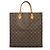 Louis Vuitton Borsa Tote Vintage Monogram Canvas Sac Plat - vista 2