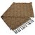 Fendi Vintage Brauner Wollschal Zucca mit Fransen Cravatte - Ansicht 3
