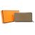 Hermès Cartera larga con cremallera Hermes Taupe Epsom Leather Les Sangles Azap Silk-in - vista 2