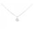 Autre Marque Platin-Diamant-Halskette