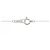 Autre Marque Platin-Diamant-Halskette - Ansicht 5