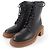 Lederstiefel mit graviertem Loewe-Logo