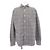 Autre Marque Camisa SCROLL Marrom com Xadrez Azul