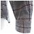 Autre Marque Camisa SCROLL Marrom com Xadrez Azul - vista 6