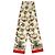 Foulard in seta floreale Gucci 100th Anniversary Interlocking G Logo - vista 3