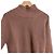Autre Marque EMMEL REFINES high neck slit back knit pullover - view 4
