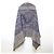 Autre Marque 45R Indischer Woll-Jacquard-Stola mit Fransen - Ansicht 2