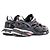 Balenciaga Track2 Mesh Metallic Chunky Sneaker - vista 12