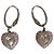 Orecchini Swarovski Heart Pavé