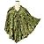 Dries Van Noten Poncho Falda 2-way de lino bordado - vista 2