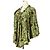 Dries Van Noten Poncho Falda 2-way de lino bordado - vista 3