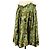Dries Van Noten Poncho Falda 2-way de lino bordado - vista 8