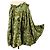 Dries Van Noten Poncho Falda 2-way de lino bordado - vista 9