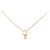 Autre Marque Collana ete Oro Giallo K10 Opale e Diamante