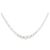 Autre Marque Collana in oro bianco Au750 e platino con diamanti