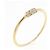 Autre Marque Anello AHKAH White Knight Fine Au750 Diamond Ring