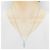 Autre Marque Collana Croce in Oro Bianco K10 e Diamanti - vista 7