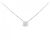 Autre Marque Collana in platino Pt900/Pt850 con diamanti