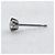 Autre Marque Pt900 Platin Diamant-Ohrstecker - Ansicht 4