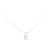 Autre Marque Collana in platino e diamanti