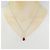 Autre Marque Collana in oro bianco Au750 con opale e diamante - vista 6