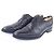 Autre Marque Chaussures Shetlandfox en cuir noir - vue 3