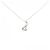 Autre Marque Platin-Diamant-Halskette