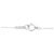 Autre Marque Platin-Diamant-Halskette - Ansicht 5