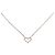 Autre Marque Collana agete K10 Pink Gold Diamante