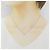 Autre Marque Collana agete K10 Pink Gold Diamante - vista 6