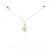 Autre Marque Collana agete K10 Gold Gemstone