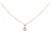 Autre Marque Collana agete K10 Yellow Gold Diamond