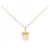 Autre Marque Collar Au750 Rose Quartz